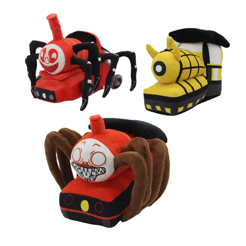 Choo-Choo Charles Horror Train Character Funky Stuffed Toy, Soft Plush Doll, Game Peripheral, Home Decor Gift, Funky Stuffed Toys