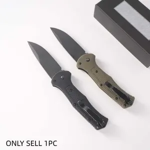 1pc 9070 Folding Knife, Outdoor Camping Tool, Textured Non-Slip Handle, Ideal for Daily Use, Perfect Gift for Men