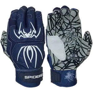 Spiderz Hybrid Adult Baseball/Softball Batting Gloves