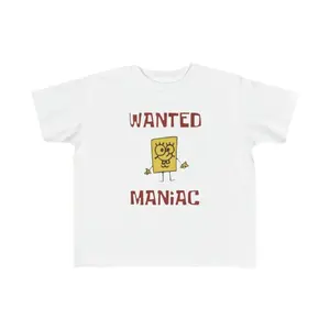 BelleHeaven  Toddler's Spongebob Meme Wanted Shirt Custom Nickelodeon Cartoon Funny- Fine Jersey Tee Menswear Breathable Hoodie Oversize Sweat Tops Graphic Tshirts