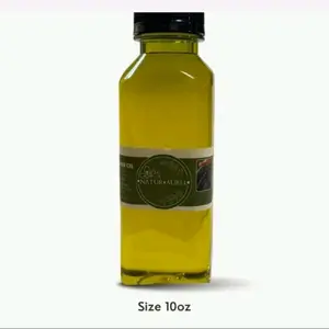 Hair Growth Oil 10 oz with 10 Organic Ingredients from USA jojoba oil Scented for Fast Massive Results Solution