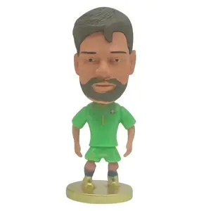 2026 World Cup Football Player Figure Model Toy Decoration, Top Goalkeeper Brazil National Team Alisson Becker Liverpool Club Gift