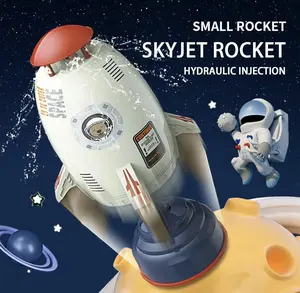 Summer Water Rocket Splash Pad for Kids - Watertoys Water Splash Rocket Outdoor Water Play for Kids with Fun Features for Ages 3 and Up