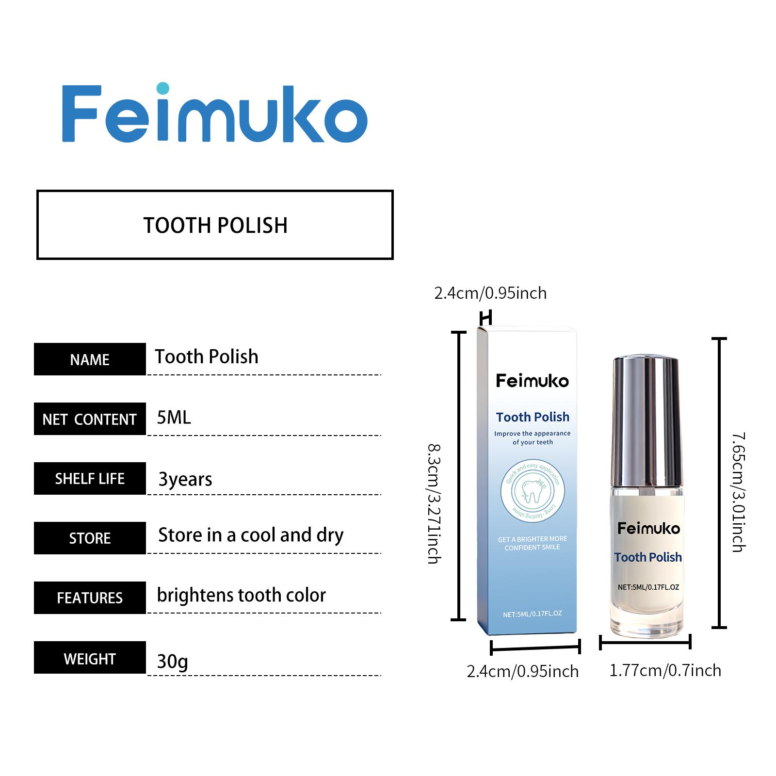 Dental Care Coating, Daily Oral Care, Cleans Teeth, Natural Bright Shine & Beautiful Teeth