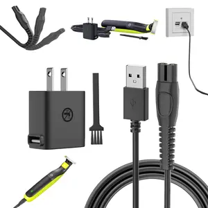 5V1A Charger Cable Compatible with Electric Trimmer, 3FT Universal Power Charging Cord Replacement for QP2724 QP2834 QP1924 QP6542 QP6552 MG5910 MG7910 MG9510 Hybrid Shaver Trimmer