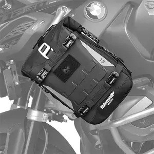 Rhinowalk 6L Waterproof Motorcycle Crash Bar Bag Mechanic Series - Black Tactical Design for Enhanced Protection & Secure Storage