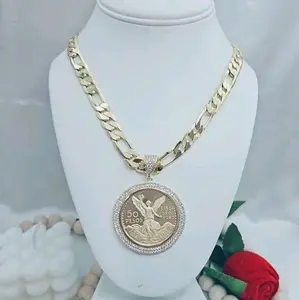 ValdiviaJewelry #2509 Centenario Necklace and Pendant — High-Quality 14K Gold-Filled