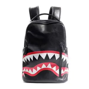 2026 Shark Design Backpack for Men & Women, Large Capacity School Book Bag, Trendy Casual Travel Daypack