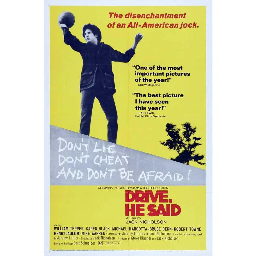 Drive  He Said Movie Poster Print (27 x 40)