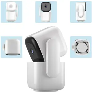 Indoor Pan/Tilt Smart Security Camera,2K 360 Degree Panorama ,Plug-in 2.4G/5G Dual-Band WiFi Home Cam with Phone App,Night Vision,Person Detection,2 Way Audio,Cloud & SD Card Storage degree motion tracking