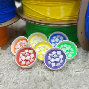 Chill Vibes 3D Printed Slush Cup Stash Container - Secret Storage with Realistic Floating Ice Effect, Colorful Slushie Juice Look, and Vibrant Designs Kitchen Utensils Mug Lid Blue