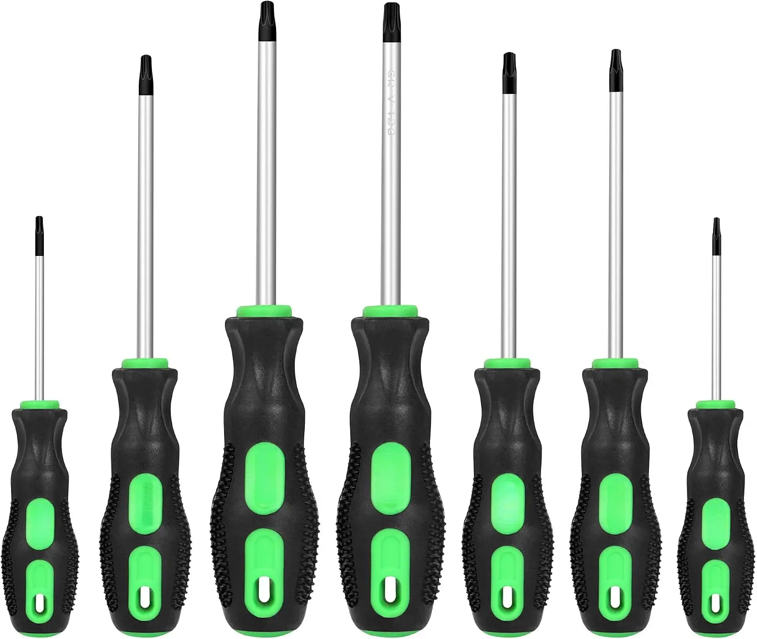 7Pcs Magnetic Torx Screwdriver Set, T8-T30 Star Head Screwdrivers, Household Repair Hand Tool Kit