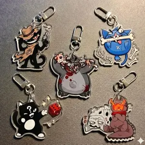 MEWGENICS boss acrylic keychain, Gift for Fans