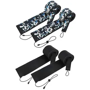 Premium Neoprene Fishing Rod Sleeve – Floating, Puncture Resistant, Labeled Protective Sock for Casting, Spinning, Trolling Fishing Rods