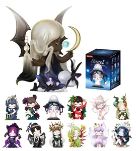 Rolife Nanci Secret Fantasy Blind Box Mystery Figure - Collectible Anime Character Doll, Dark Academia Desk Decor, Cute Gothic Style Art Toy, Creative Gift Idea