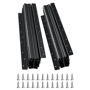 Undermount Drawer Slides 16inch / 24inch / 32inch / 40inch Stair Cabinet Slides 260 lbs Load Capacity