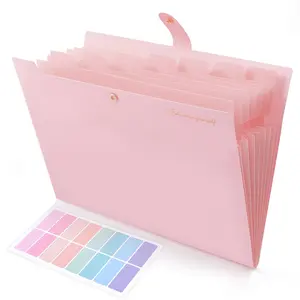 SKYDUE 8-Pocket Expanding File Folder, Accordion Document Organizer with Tabs for School Office Hospital summervibes☀️