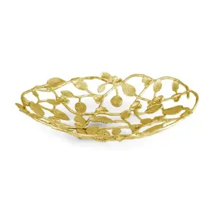 Michael Aram Hydrangea Centerpiece Bowl - Elegant Floral Design for Home Decor