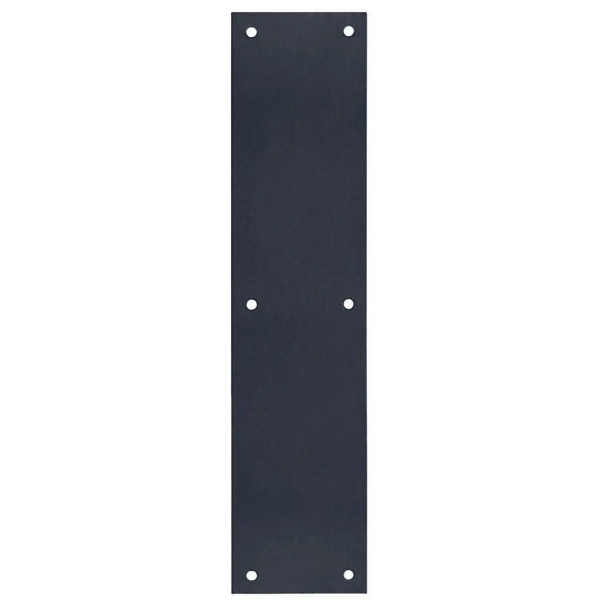 Tell Manufacturing  3.5 x 15 in. Stainless Steel Push Plate, Matte Black