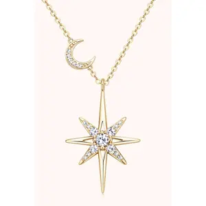 Moissanite 925 Sterling Silver Necklace