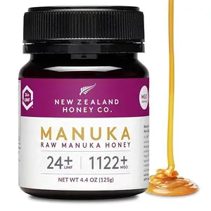 New Zealand Honey Co. Raw Manuka Honey UMF 24+ / MGO 1122+ | 4.4oz | 125g | Medical Grade Raw Honey
