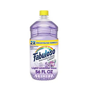 Fabuloso Multi-Purpose Cleaner, 2X Concentrated Formula, Floor Cleaner, Light Lavender Scent, 56 fl oz