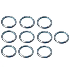 10 Packs 803916010 Oil Drain Plug Gaskets For Subaru Outback,Impreza,Legacy,Forester,XVCrosstrek,BRZ Drain Plug Crush Washer 803916010