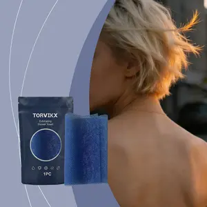 1-piece Exfoliating Bath Towel, Skin-friendly and Soft, Gentle Skin Cleansing, Smooth and Easy to Carry, Travel Bath Product