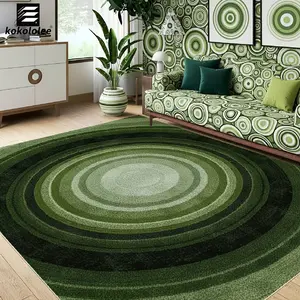 1pc Luxury Velvet Area Carpet Minimalist Geometry Pattern Carpet Non Slip Backing Machine Washable 100% Polyester Fiber Very Suitable for High Flow Areas Such As Living Rooms Bedrooms Kitchens Velvet Printed Carpet Fluffy