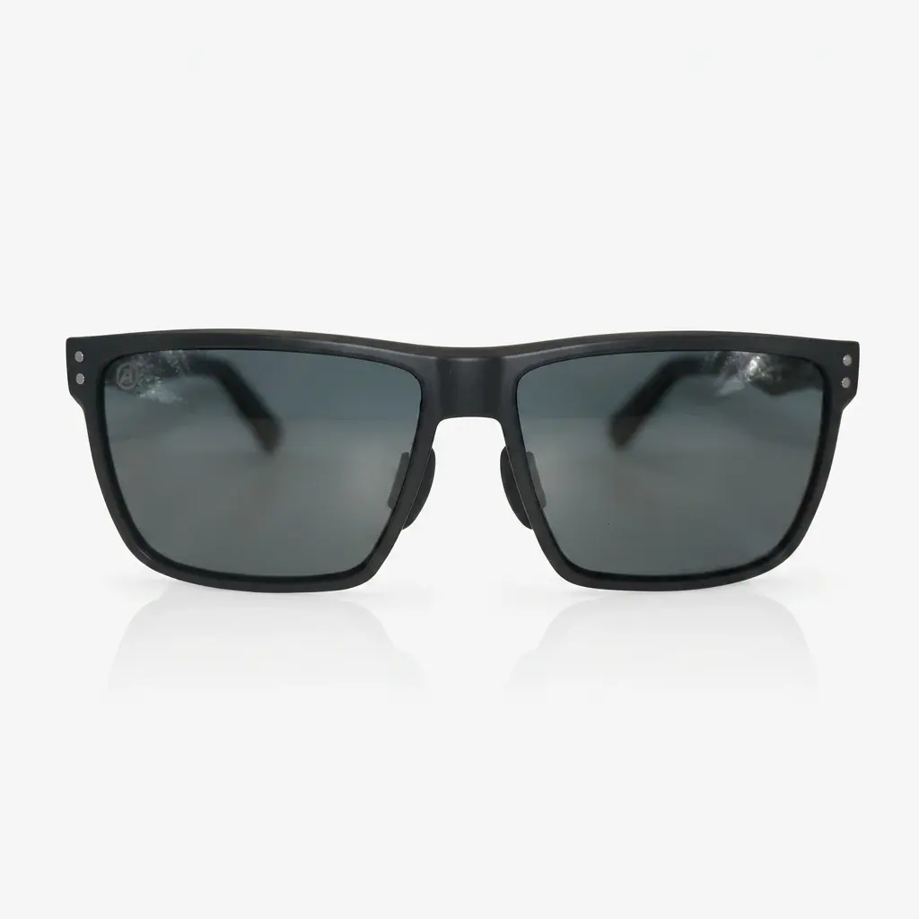 Alpha Havoc Black Polarized Sunglasses