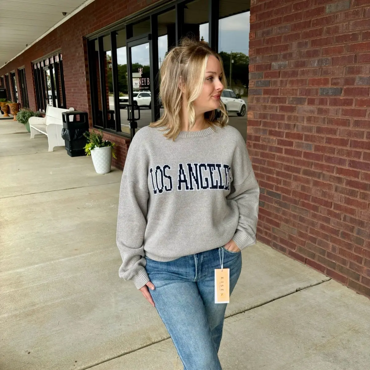 Los Angeles Crew Neck Sweater