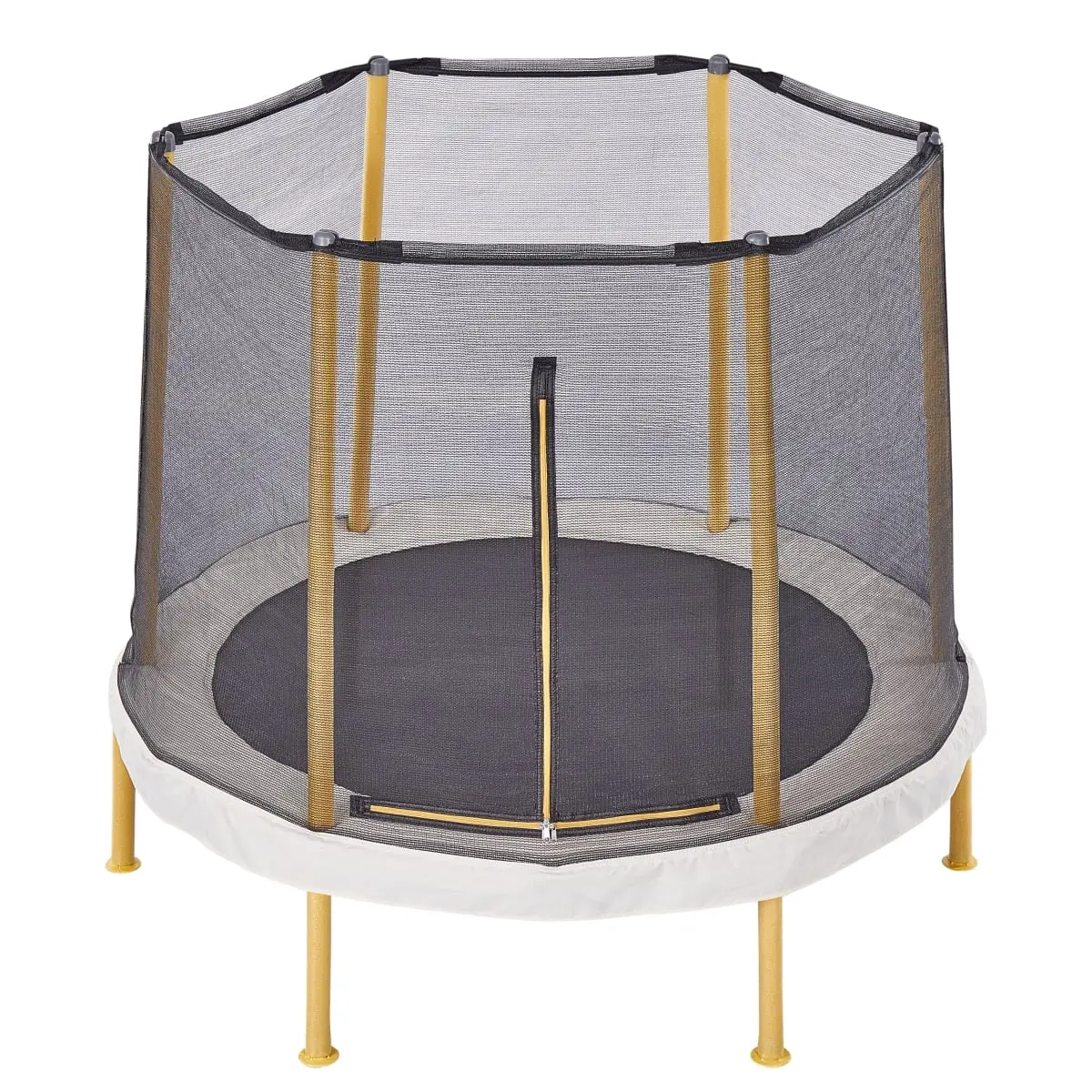 Jumpking 60-Inch Round Heavy Duty Trampoline for Kids - Sports Equipment for Jumping, Burns Off Energy, Indoor/Outdoor Use, 60x60x54.75in, Safety Enclosure Net, Pad, Galvanized Steel Frame, 60 X 60 X 54.75 Inches