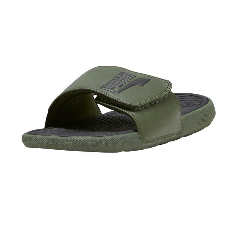 PUMA Mens Cool Cat 2.0 V Slide Casual Sandals Casual - Green