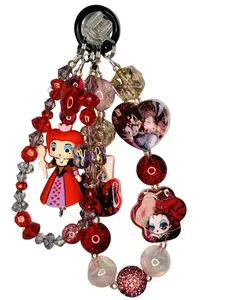 Queen of Hearts bag charm