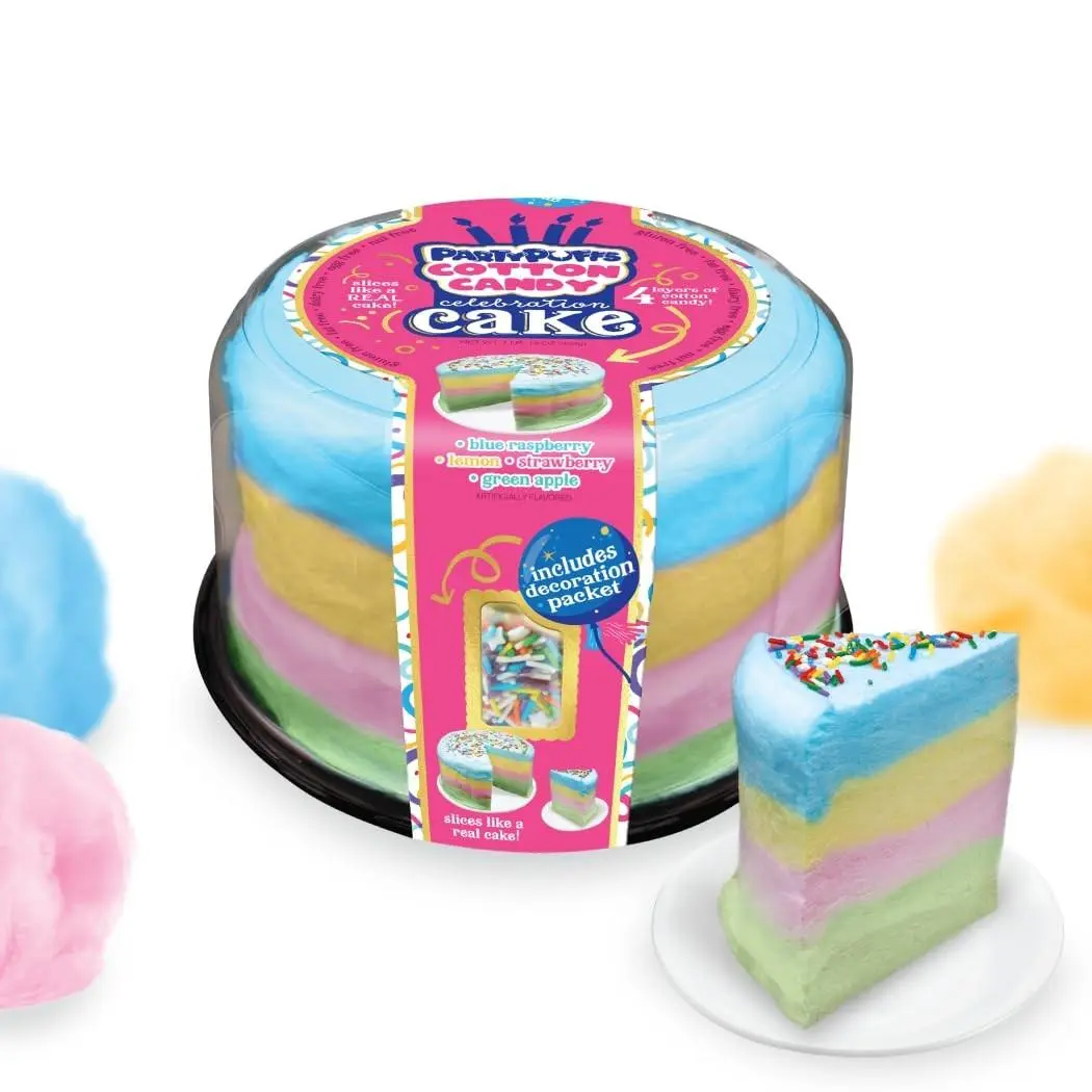 Thrive Jumbo Partypuff Cotton Candy Cake 16oz