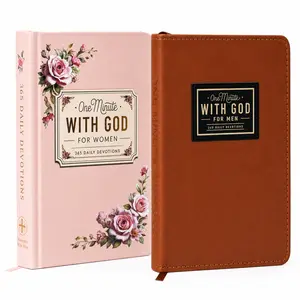 One Minute with God Combo Set | 365 Daily Devotions for Men & Women | Christian Prayer & Reflection Journals | Portable Faith Encouragement Books | Perfect Gift for Father’s Day, Mother’s Day, Birthdays, Christmas, Husbands & Wives