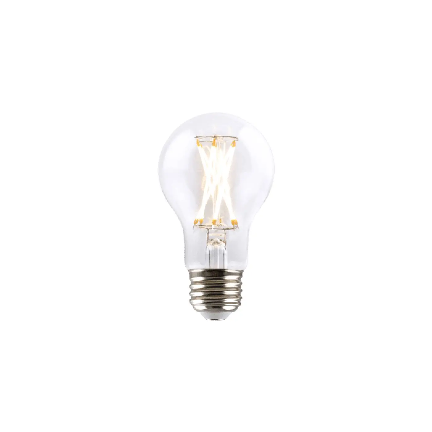 9W LED Filament A19 Bulb, 810 Lumens, 2700K, E26 Base, Dimmable, 92 CRI, 15,000 Hour Life