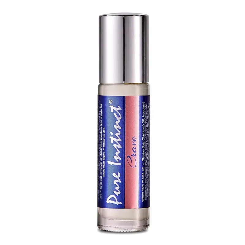 Pure Instinct Roll-On - The Original Pheromone Infused Essential Oil Perfume Cologne - TSA Ready (Crave - Women)The perfume for unisex men and women lasts long