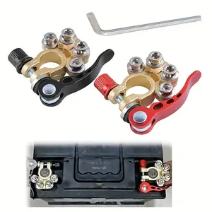 Automobile quick release battery terminal-12V 24V zinc alloy top column clamp used in automotive wiring harness