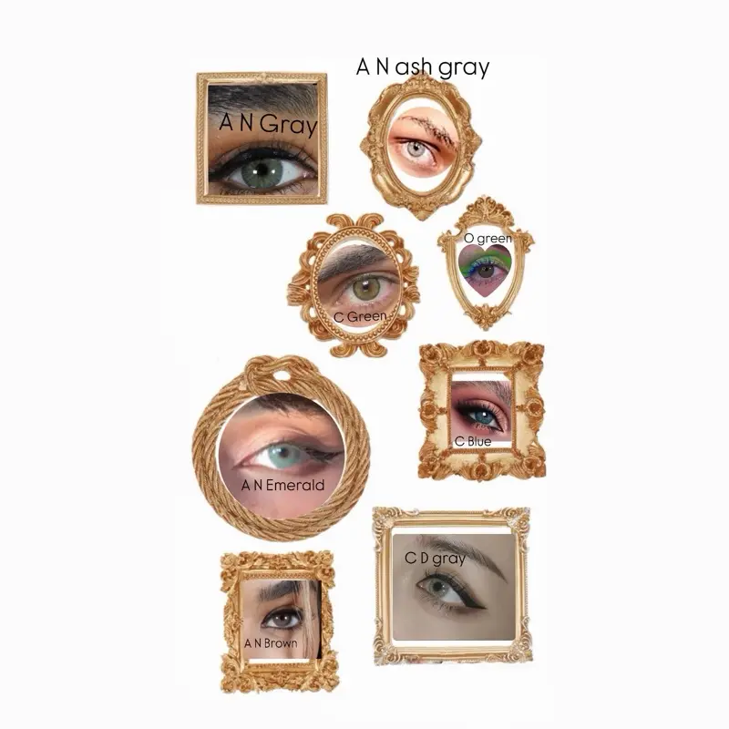 Artistic Photo Frames for Home Room Decoration, Available in Ash Gray, Emerald, Blue, Brown and Green Prints