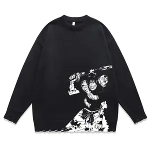 SORCERER KILLER RIPPED KNITTED SWEATER
