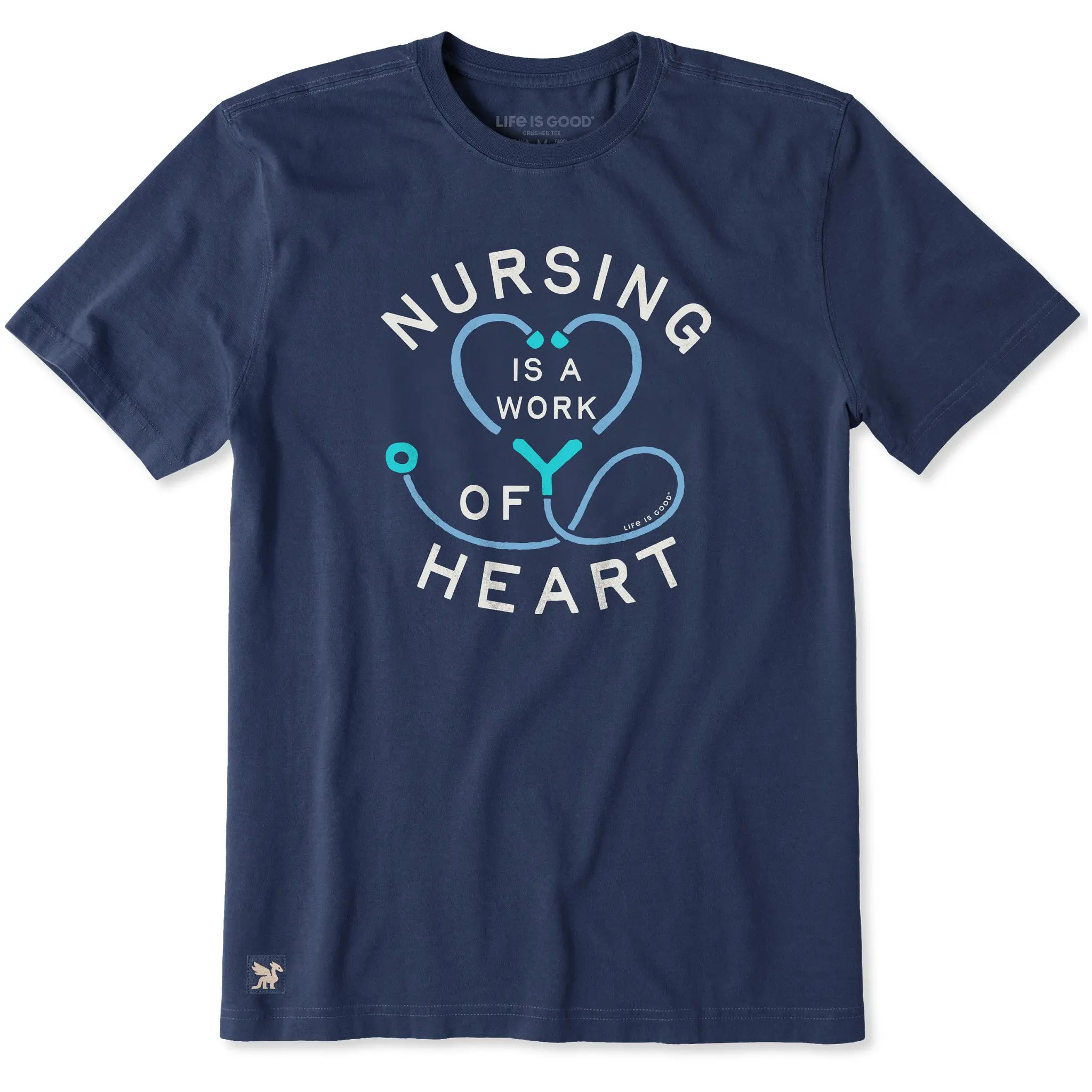 Men's Nursing Work of Art Short Sleeve Crusher Tee