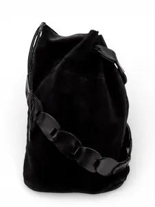 Pre-owned GUCCI Suede and Leather Bucket Tom Ford Era SS98 Runway Bag Vintage