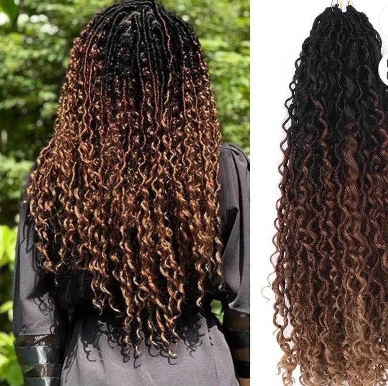 High-quality, truly beautiful synthetic crochet hair makes a women's head beautiful and comfortable.