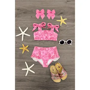 Pink Summer Cowgirl Bikini