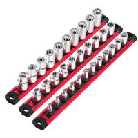 3 PCs-1/4", 3/8", & 1/2" DR-Red