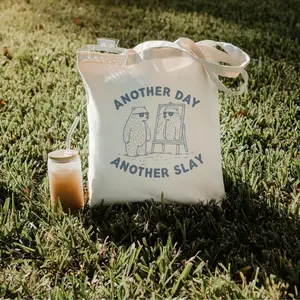 Funny Bear Meme Tote Bag: Quirky 600 Canvas Gift #277