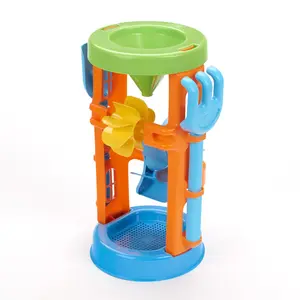 Water Wheel Tower with Shovel & Rake – Beach Sand Water Toy