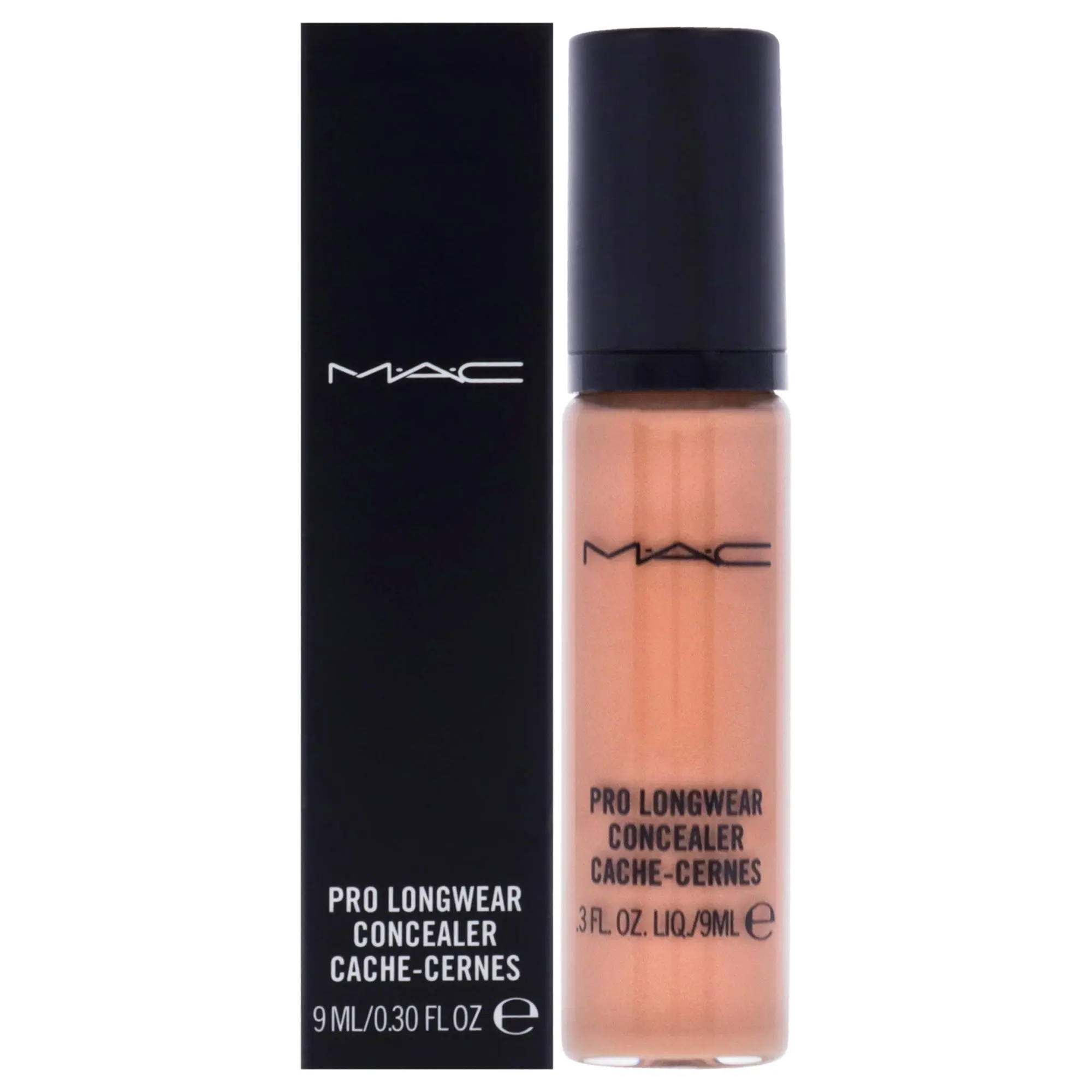MAC Pro Longwear Flawless Concealer - NW35 Medium Beige with Peachy Undertone, Women's Beauty Cosmetic, 0.3 oz (9ml) Single Bottle, Even Application Pro Longwear Concealer