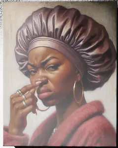 Stankface Nae. Black Bathroom Art Print.